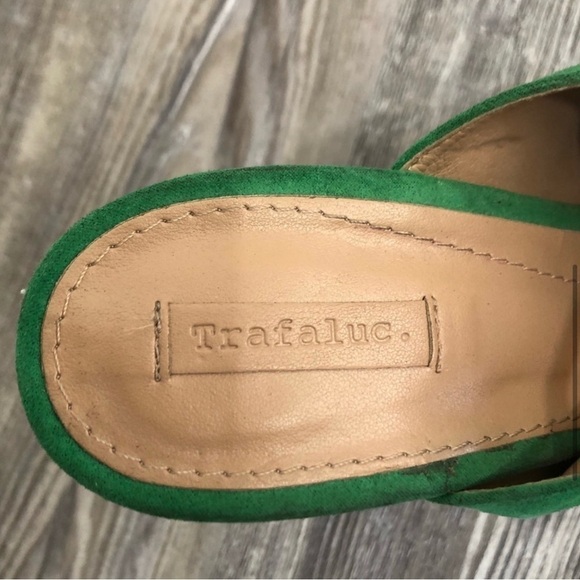 Zara Trafaluc platform multi color block hills shoes - Picture 12 of 13